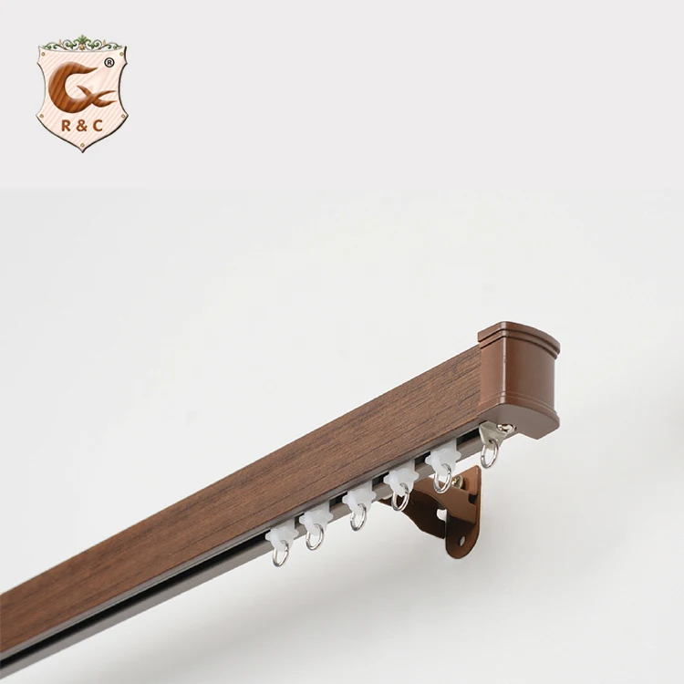 Factory Price Custom Size Curtain Rail and Accessories Heavy Duty Aluminium Curtain Track