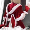 Rabbit Ear Red Shawl (Length 40m) Plain Shawl