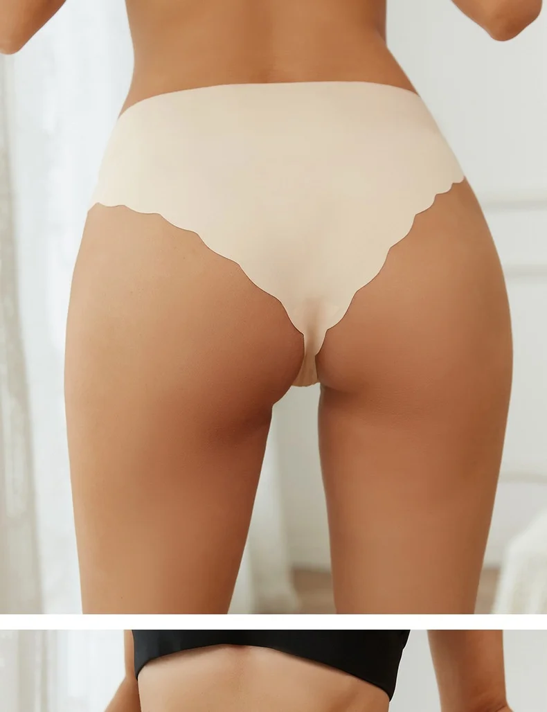 New Arrival Ice Silk Seamless Women's Panties Breathable and Antibacterial Ladies Panties Women's Underwear Custom OEM Supplier
