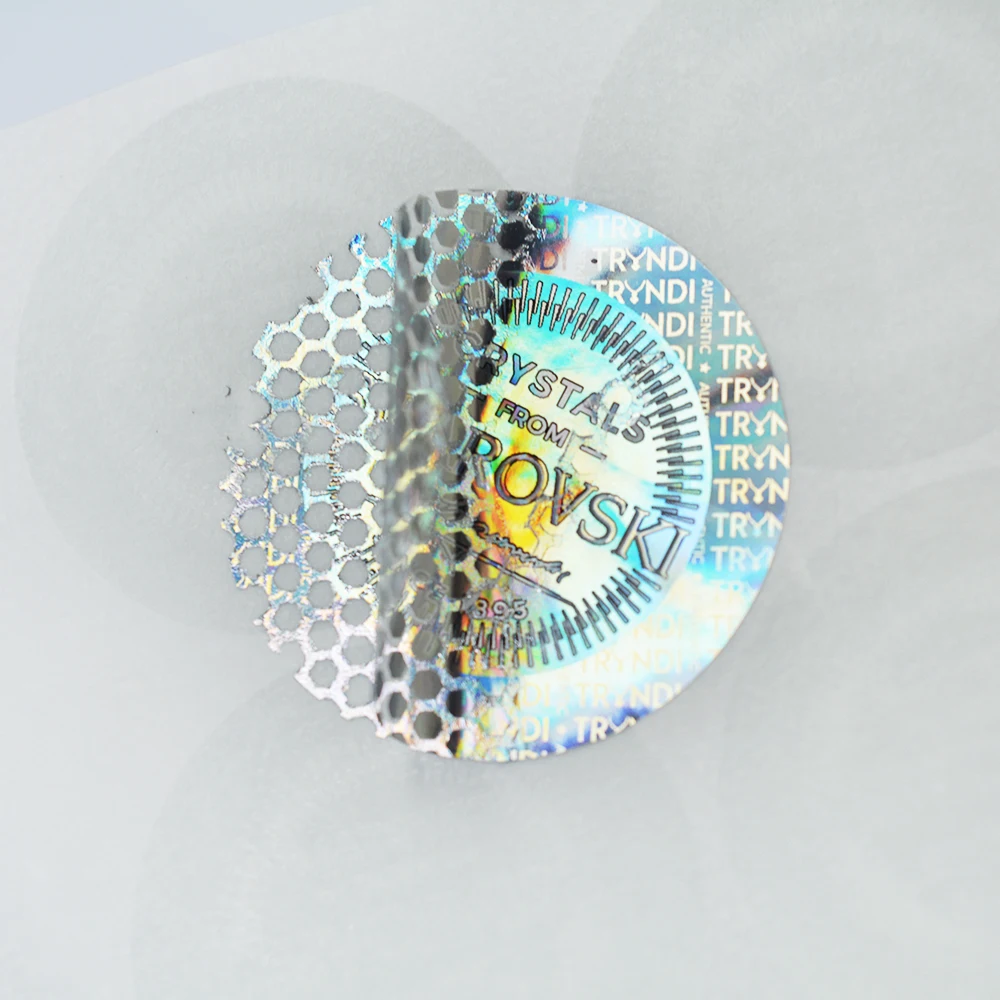 Custom VOID Holographic Security Label Manufacturer's Packaging Labels for Enhanced Product Security