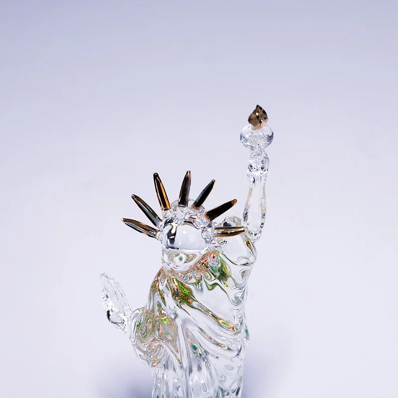 New York Tourist Souvenir crystal Statue Of Liberty Sculpture Factory Wholesale Price Gifts supplier