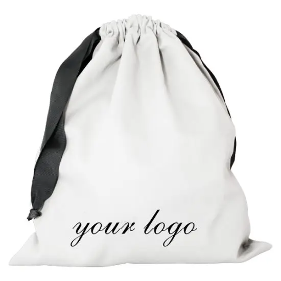 Limited Edition White Dust Bag 15x13 Logo Drawstring Great Condition