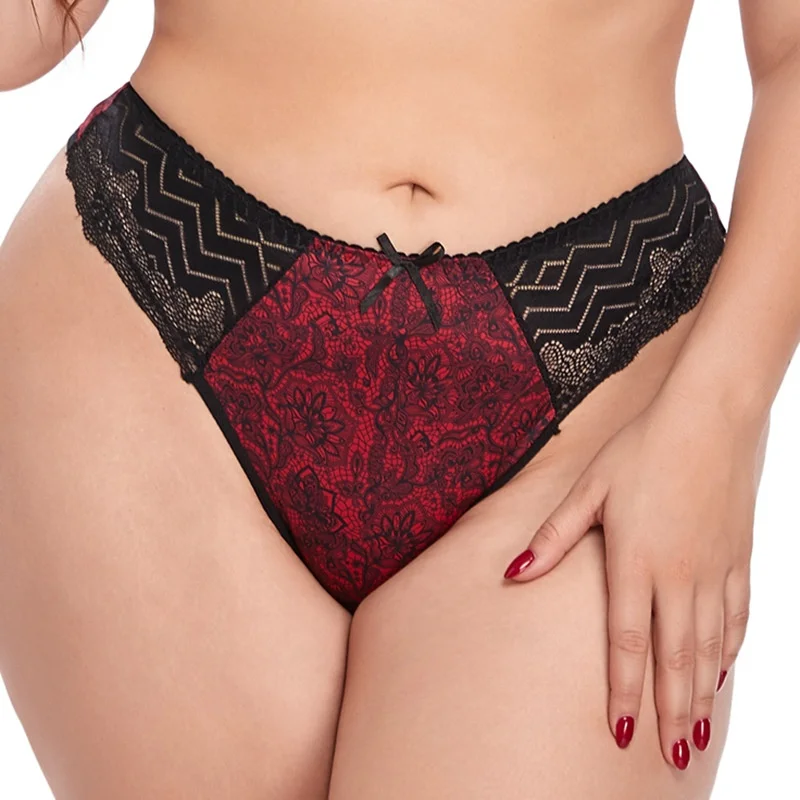 New Women's lingerie intimates sexy plus size G String lace thong