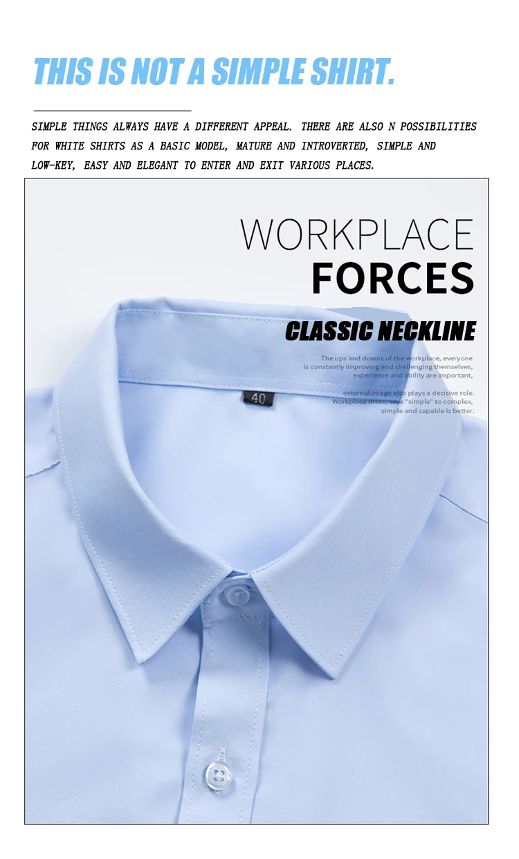 Camicie eleganti in cotone 100% di alta qualità all'ingrosso Camicie eleganti da lavoro da ufficio da uomo semplici per azienda personalizzata81_voghion.com