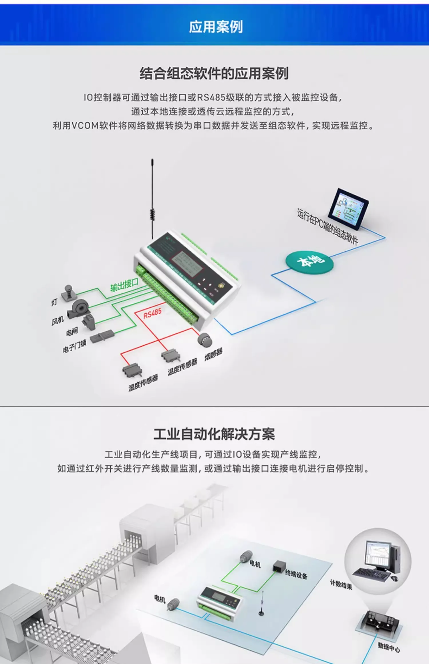 8-Channel 433MHz LoRa Wireless Remote Control Switch Module ...