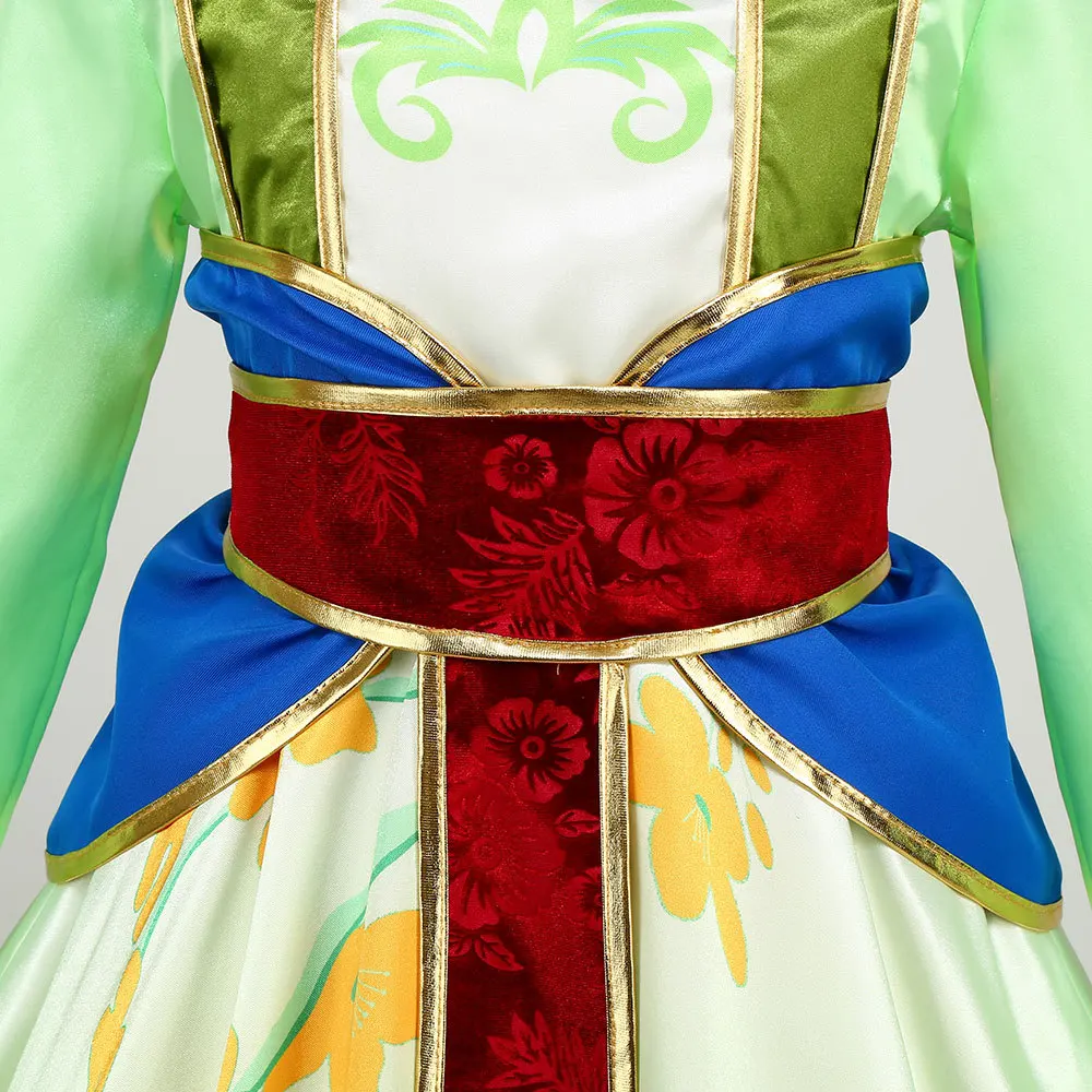 green emerald velvet dress Amazon.com: Kosgraiy Mulan Costume Dress for Girl,Kid Halloween Princess  Dress,Girl Movie Character Costume,Chinese Heroine Party Ball Gown,3T-4T,110  : Toys & Games main image 0