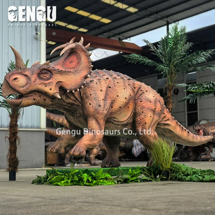 High Quality Simulation Dinosaur Realistic Model Life-size Animatronic Dinosaur Model Gengu Dinosaur