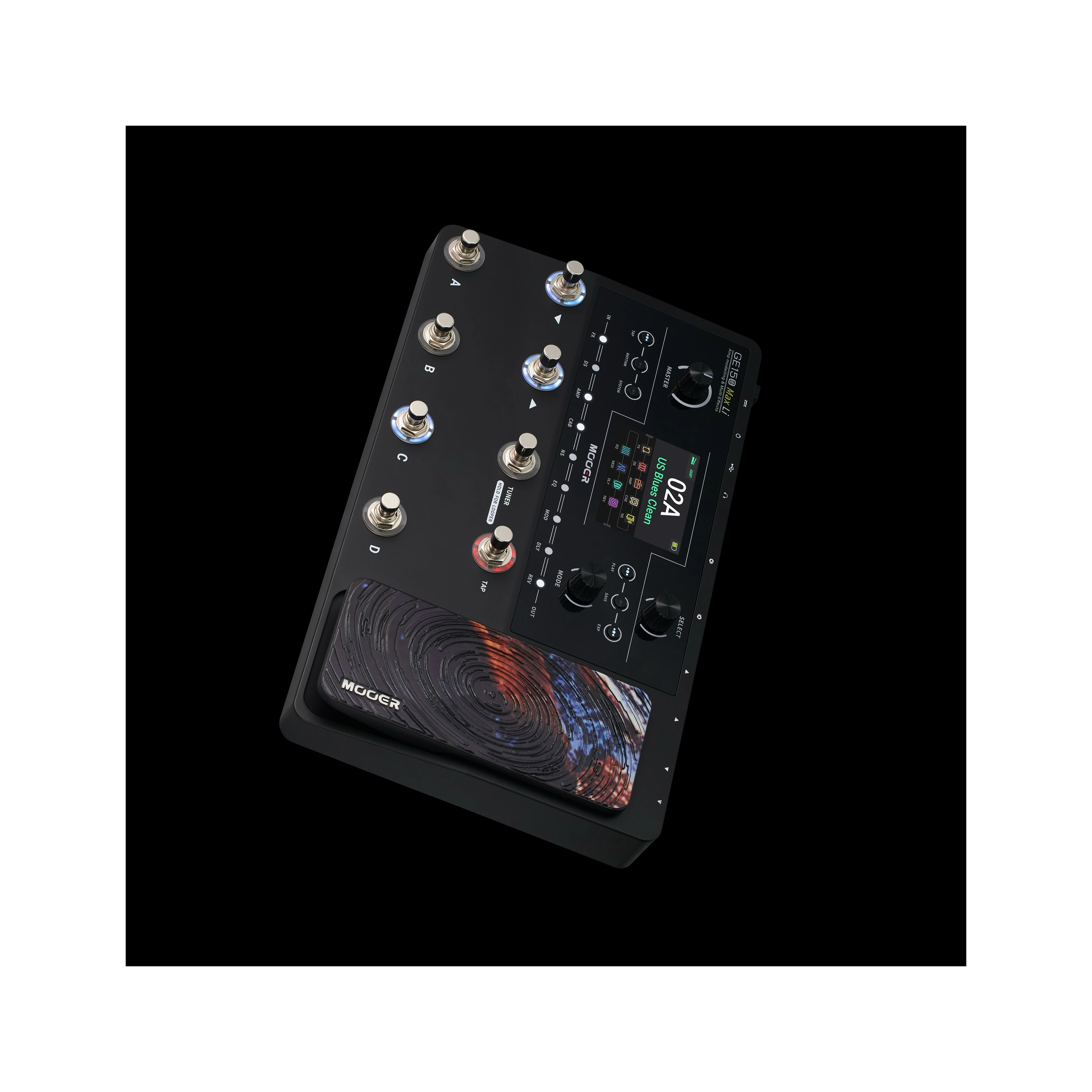 Mooer GE150 Max Li Multi Effects Guitar Processor Pedal