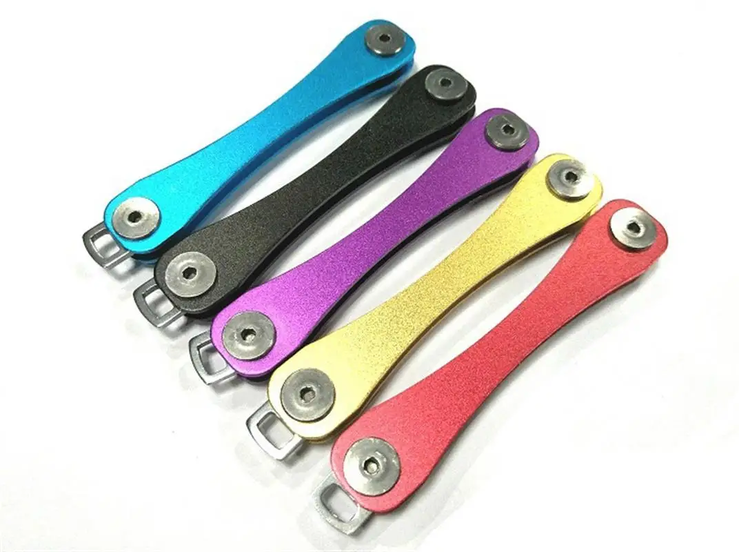 Smart Holder Mini Compact Key Decor Clip Home Storage Metal Aluminum Chain Organizer Car Fob_voghion.com