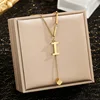 Collier lettre I