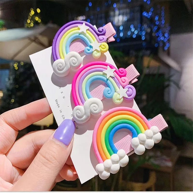 韓国の子供のヘアピンウェブ有名人の女の子の色ヘアピンかわいいプリンセスキャンディー色雲の髪の装飾品 Buy かわいい王女のキャンディーカラー クラウド髪飾り サイドヘアクリップ Product On Alibaba Com