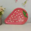 Plato de papel rosa de 9 pulgadas * 8 piezas