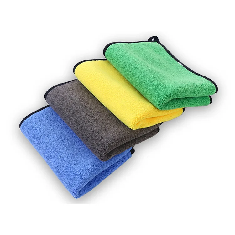 Multipurpose Plush Microfiber Edgeless Cleaning Cloth Towel For ...