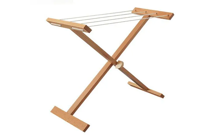 
 Школьная мебель, деревянные материалы Монтессори для детей, бельевая лошадь из Букового дерева  