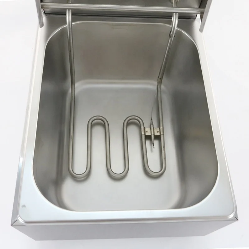 FLAMEMAX HEF 81A Hot Sale Kitchen Equipment Stainless Steel Commercial Residential Electric Chips Chicken Deep Fryer