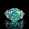 adjustable size Parra green ring