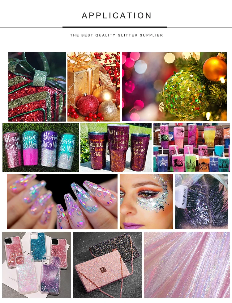 product top selling 2oz shaker shift bubble glitter color changing chunky mix glitter-21