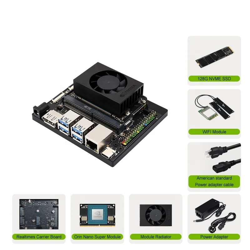 NVIDIA Jetson Official 8GB Orin Nano Module Super Development Kit