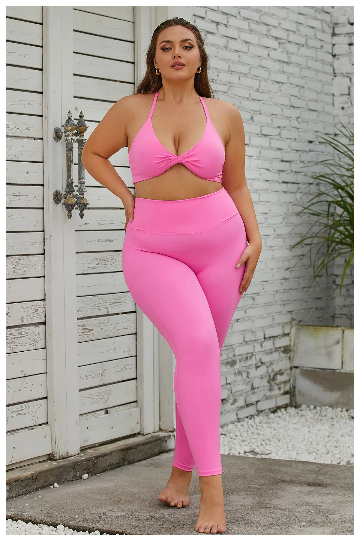 2021 2 Piece XXL Spandex Polyester Gym Clothes XL Yoga Suit Sport Wear Big  Size Women Breathable Plus Size Yoga Sets - China Yoga Wear and Fitness  Wear price
