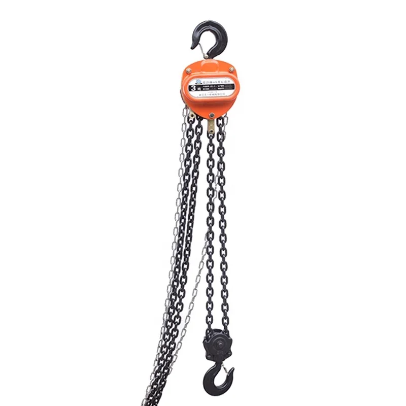 10 Ton Lifting Tool Chain Blocks HS Type 1Ton Capacity Chain oz Block 5 Ton X 10 M