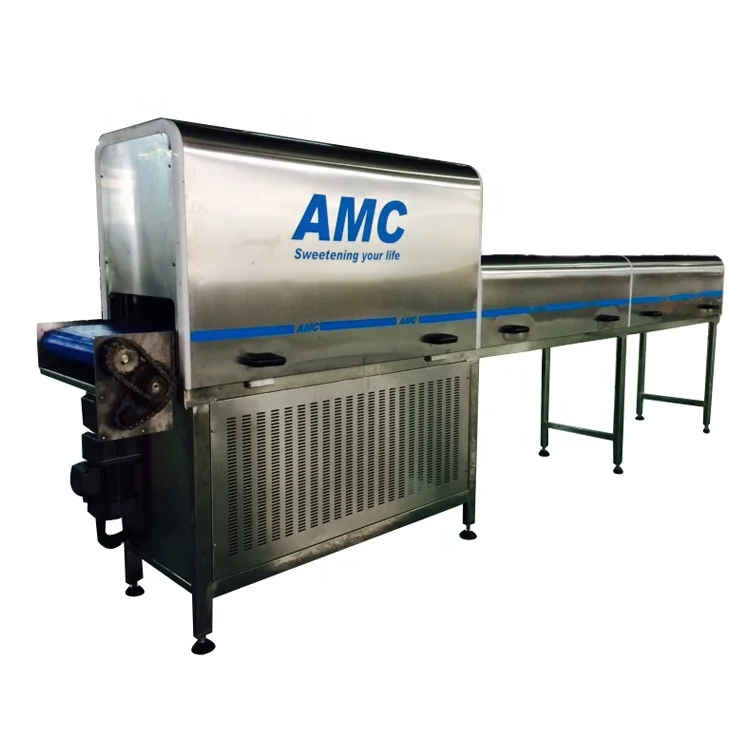 AMC Manufacturers Full Automatic Roll Grape Leaves Cooling Tunnel