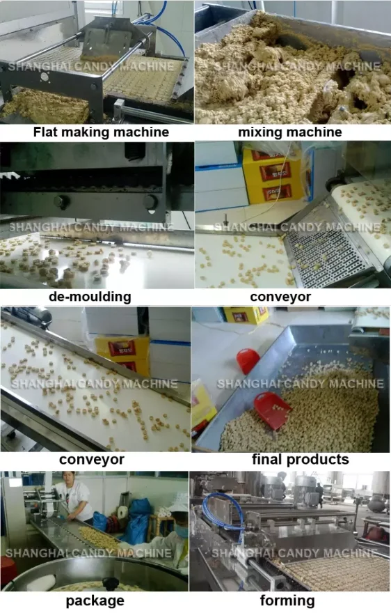 Oatmeal Cereal Chocolate bar Making Machine