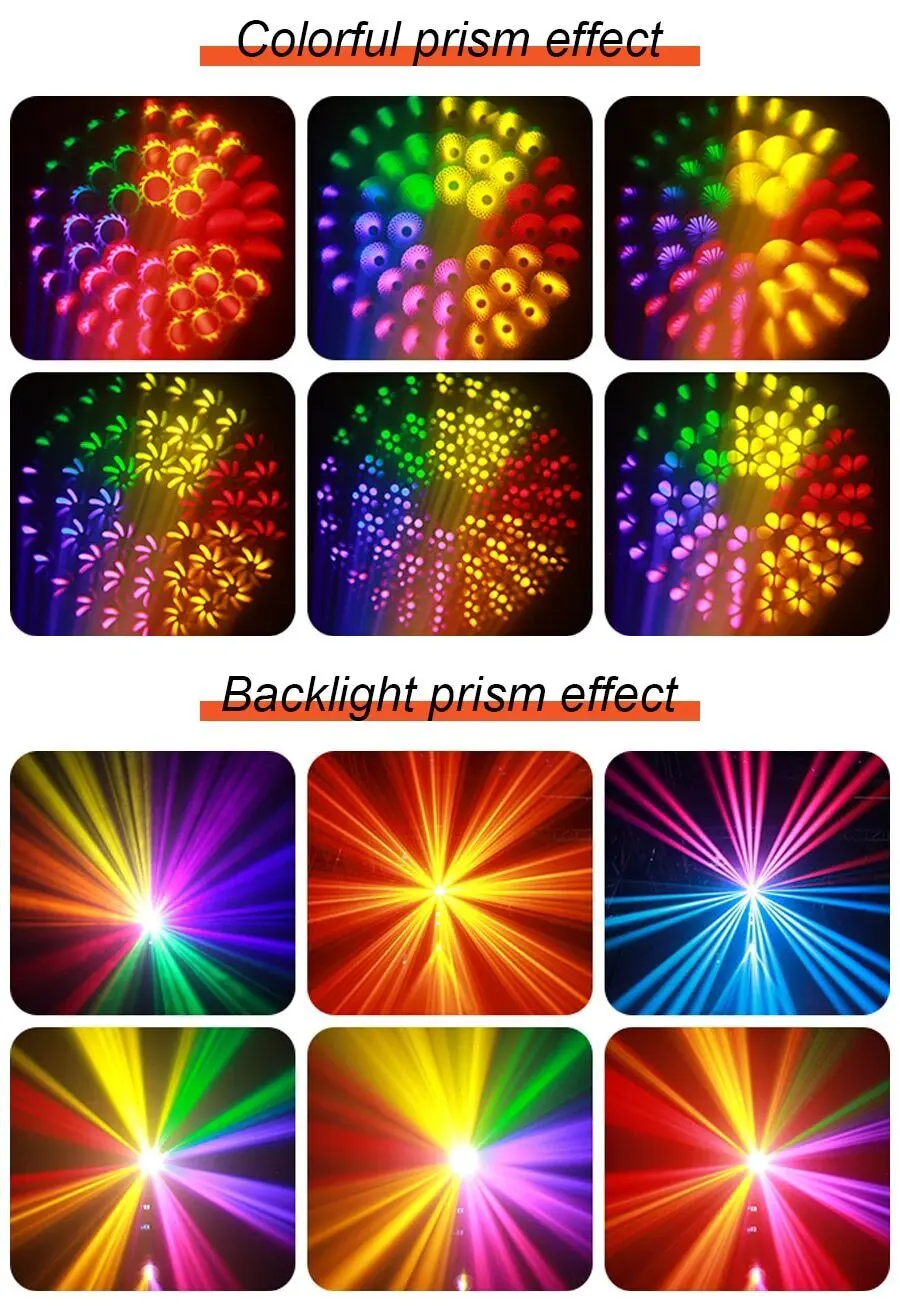 230w Moving Head Double Lens Strobe 7r 230w Beam Ba For Stage Wedding