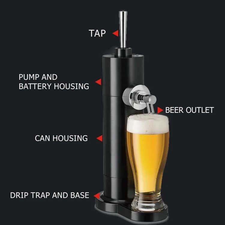 Consumer Electronics Home Bar Accessories Portable Draft Beer Tower Dispenser Tap factory