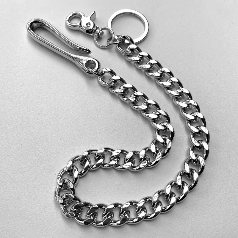 Hot Sale Retro Hip Hop Stubby Wealth Waist Chain Youth Personality Simple Texture Versatile Wallet Trouser Chain