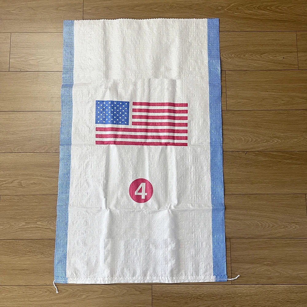25kg 5kg 50 kg 10kg pp Woven Flour Rice Packaging Sack Bags for Grain Corn Maize Wheat Cereal Paddy Soybean