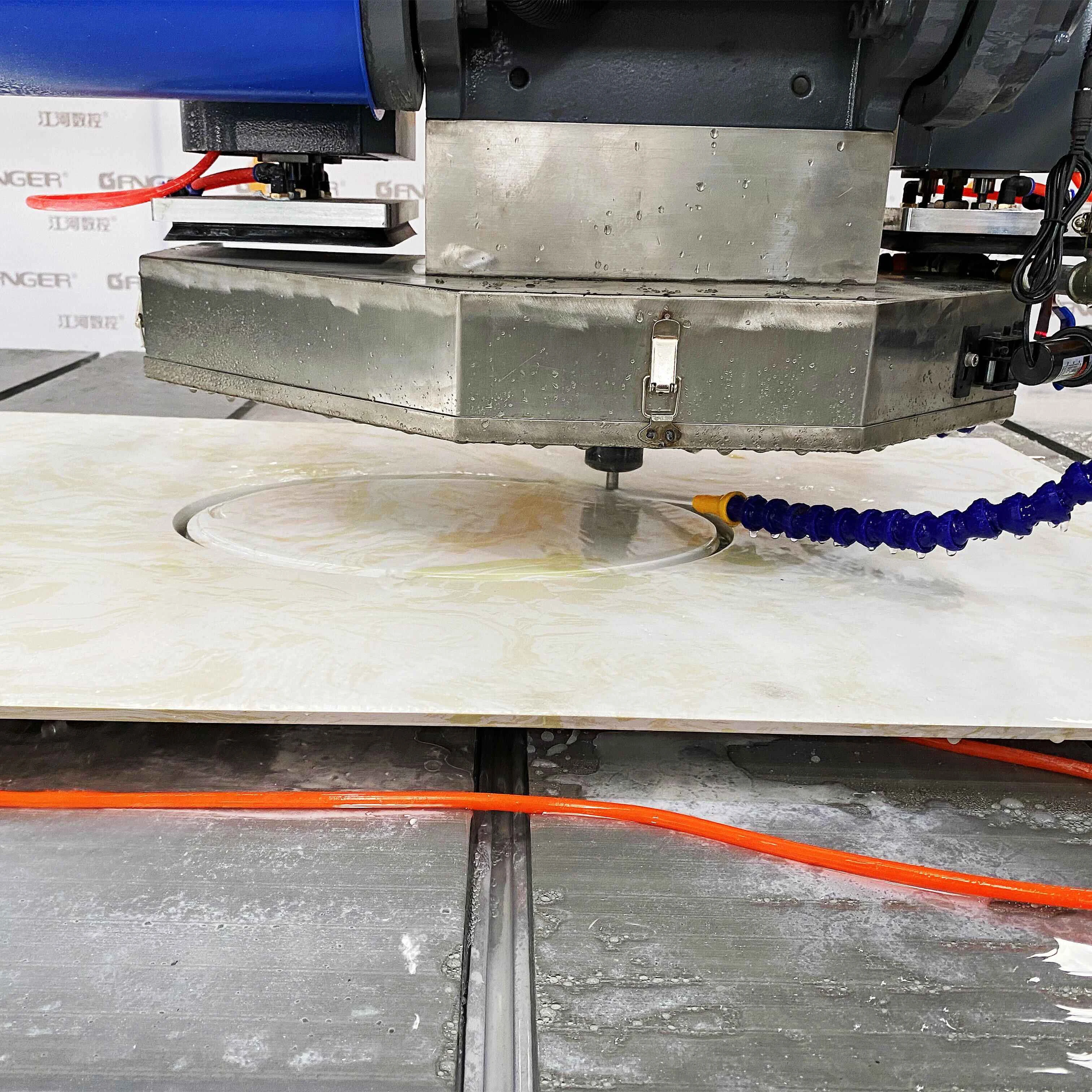 2025 Heavy Duty 5 Axis CNC Marble Granite Quartz Sintered Stone Bridge ...