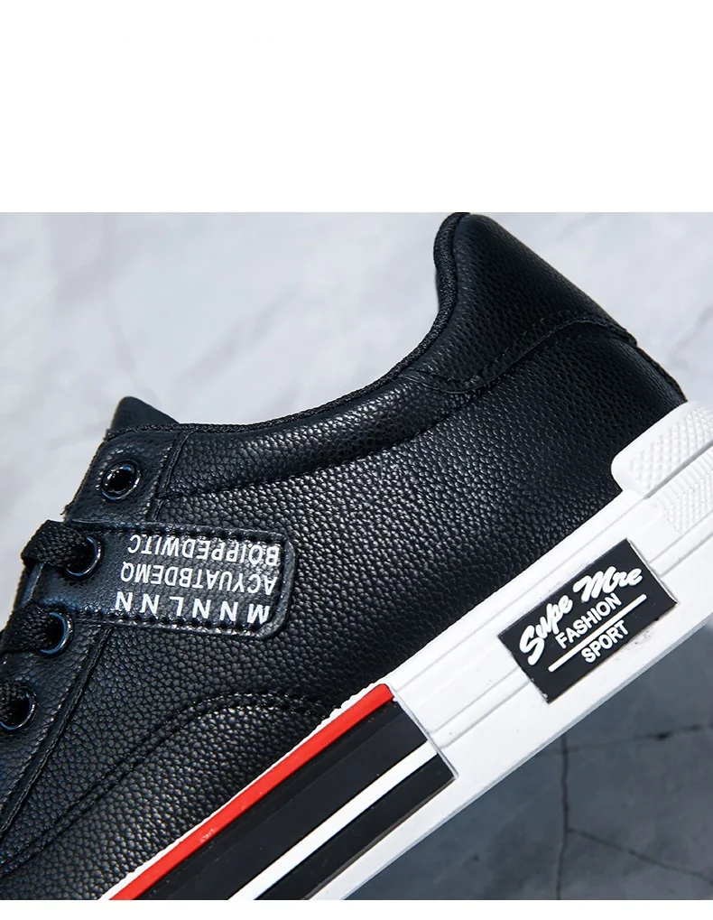 Printemps 2025 nouvelles baskets montantes en cuir pour hommes