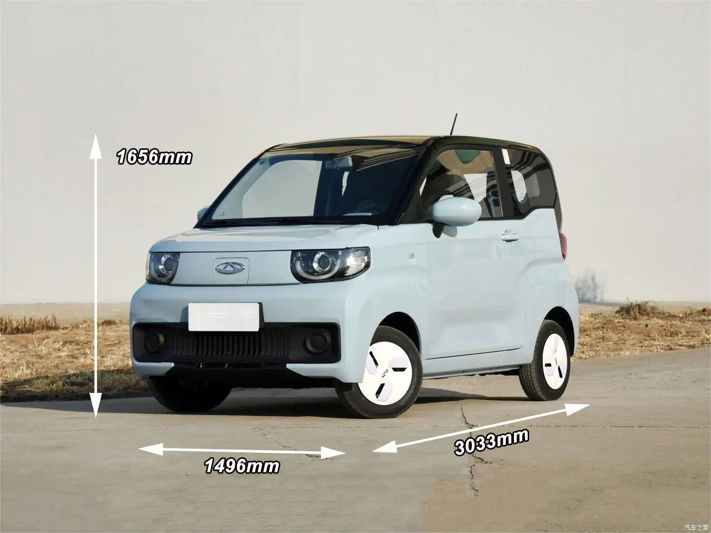 2023 New Car Chery QQ Ice Cream EV 3 door 4 seat Hatchback Long Range 120KM Mini ELectric Cars Chery QQ Ice Cream factory