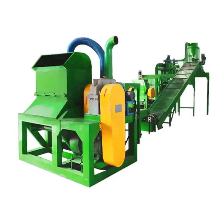 China full automatic Waste Tire Recycling Machine, Tire Wire Extractor Rubber Cutter Rubber Shredding Machinery