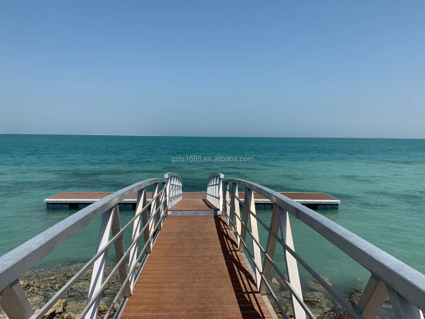 Floating Dock Jetty Marina Engineering Design Tourist Dock Cruise Ships Passenger Transportation Corridors Pontoon Yacht Wharf