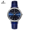 Blue Dial Genuine Leather