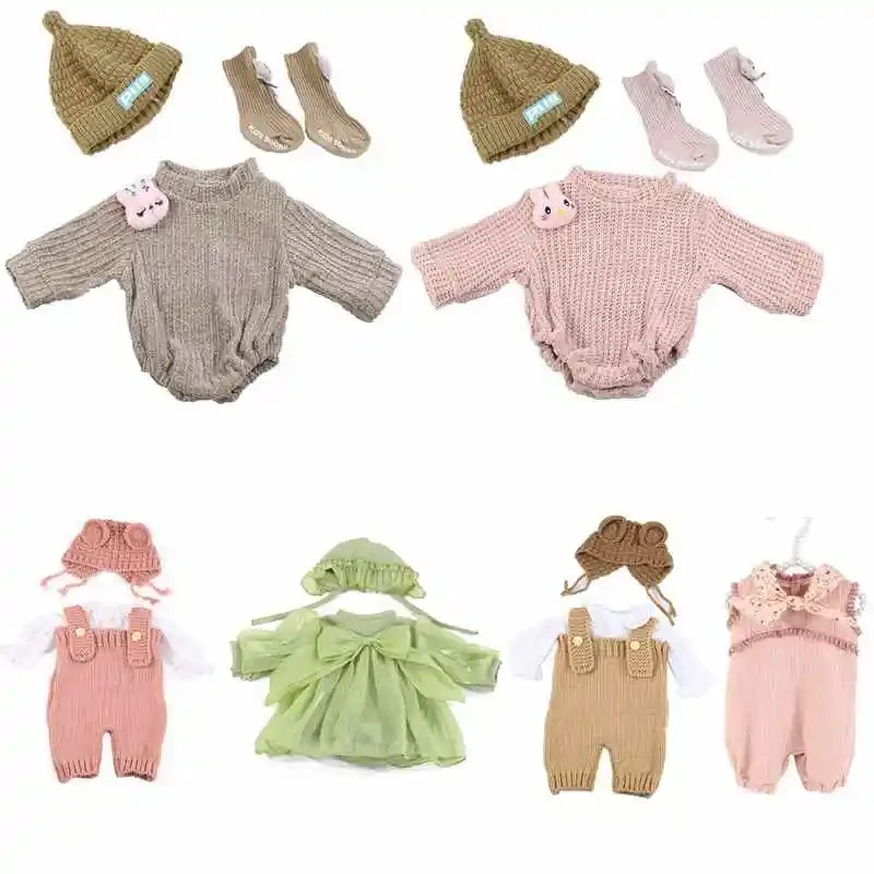 Acheter 4 Styles de vêtements de poupée pour bébé Reborn en Silicone, poupée garçon, bricolage, appliquer aux poupées nouveau-né de 57cm, accessoires de poupée Acheter 4 Styles de vêtements de poupée pour bébé Reborn en Silicone, poupée garçon, bricolage, appliquer aux poupées nouveau-né de 57cm, accessoires de poupée