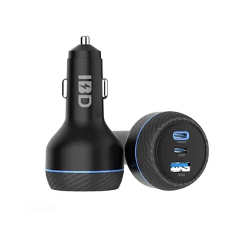 165W USB C Car Charger, Super Fast Charging GaN Charger PD3.1 Multi Ports Car Cigarette Lighter Adapter