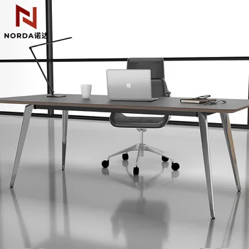 Furniture Brand New Metal Frame Executive Desk for Study Bedroom