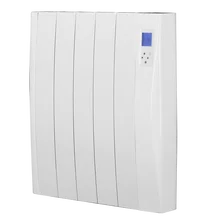 Smart  Ceramic Block with High Thermal Inertia Designed 100% Thermal Efficiency  Digital Thermostat Aluminum Panel Room Heater