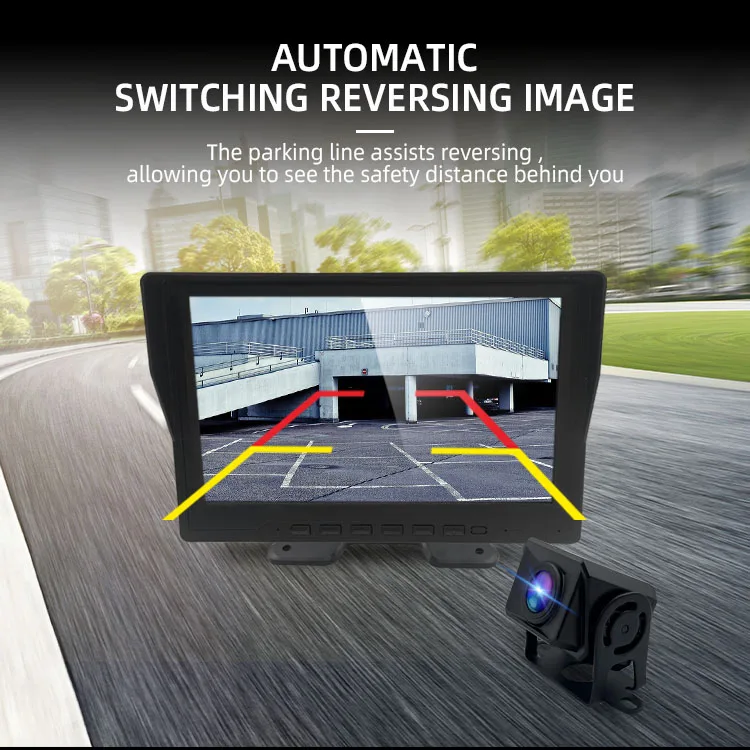 Wemaer Manufacturer Vendor 1080P IPS Screen Rearview Security Truck Camera Heavy Duty Vehicle Coach Bus Monitor System supplier