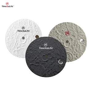 OEM/ODM Support Custom Moon Surface Watch Dial Available in Titanium Colors  Stylish Watch Accessories