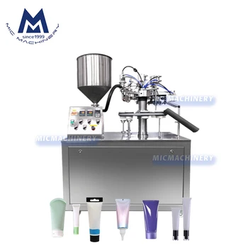 China make soft plastic tube filling and sealing machine lotion cosmetic for sale