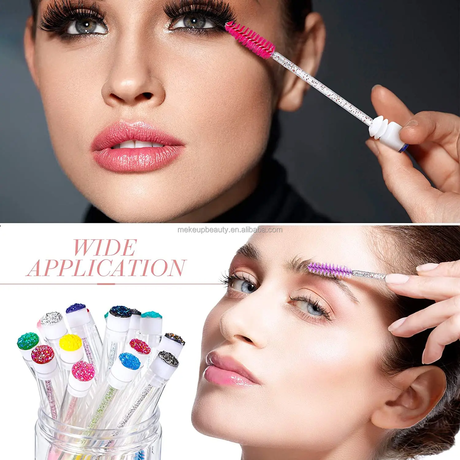 Mascara Eyelash Brushes Lash Tube Lash Applicator Disposable Mascara