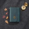 Blue with notebook and card holder