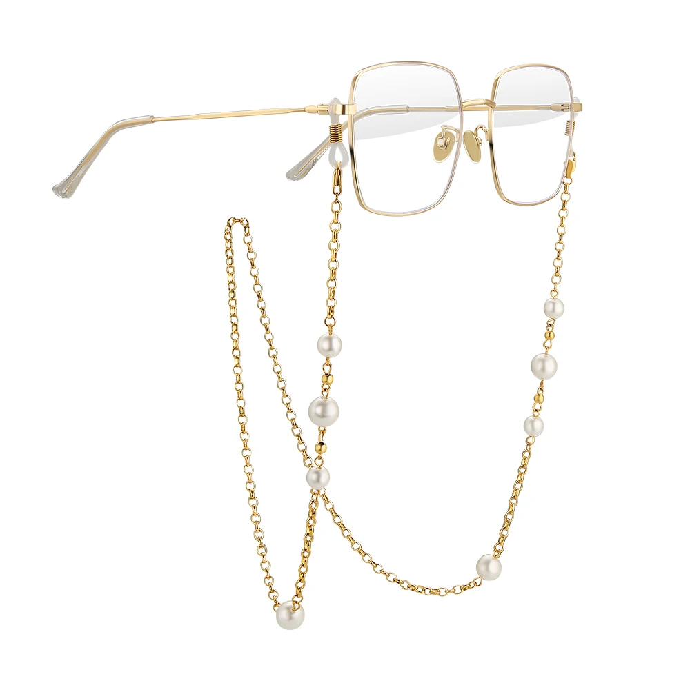 Eyeglasses Strap Mens Eyeglass Chain Stainless Steel Eyeglasses