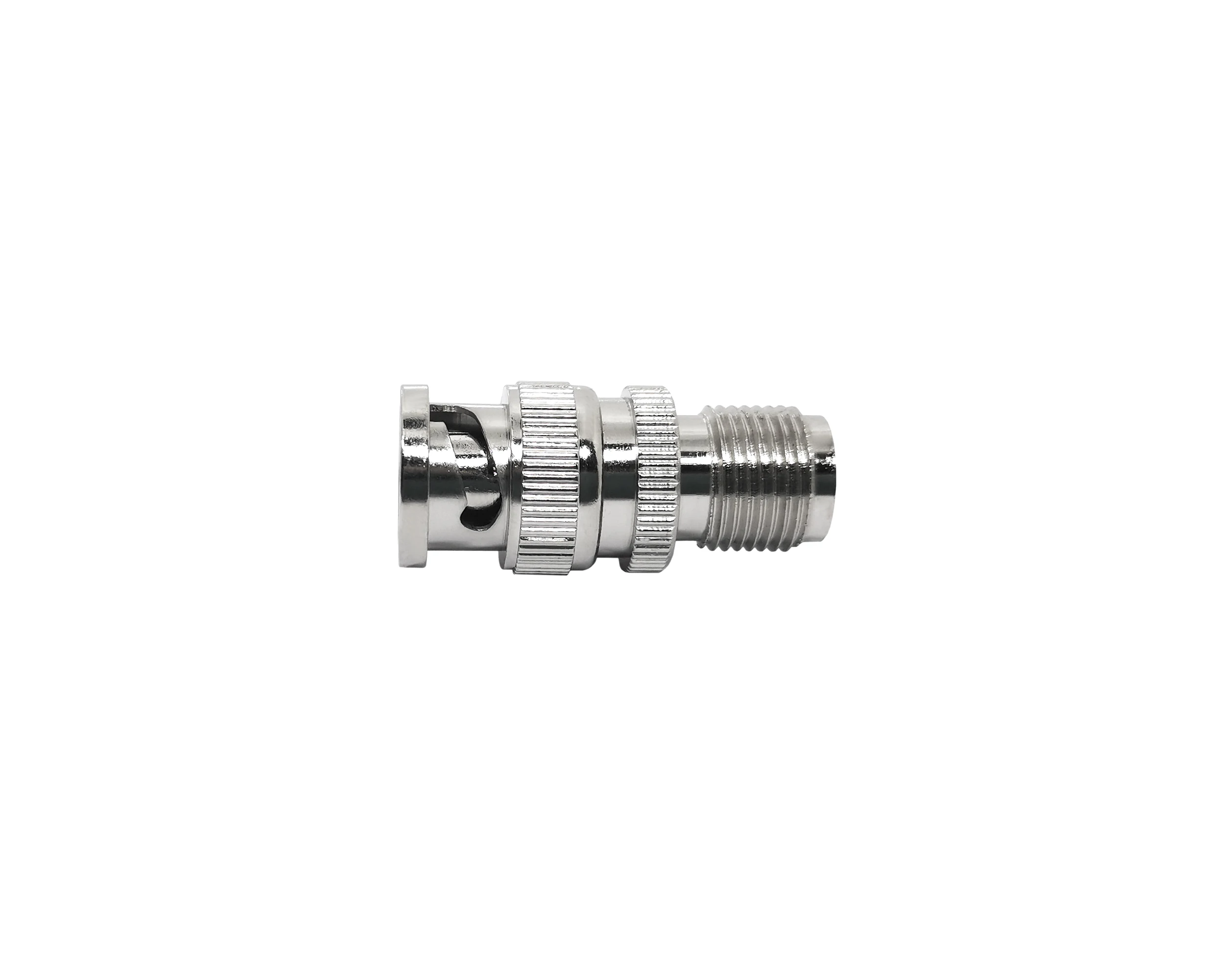 Copper RF Coaxial Connector TNC Female to BNC Male Adapter details