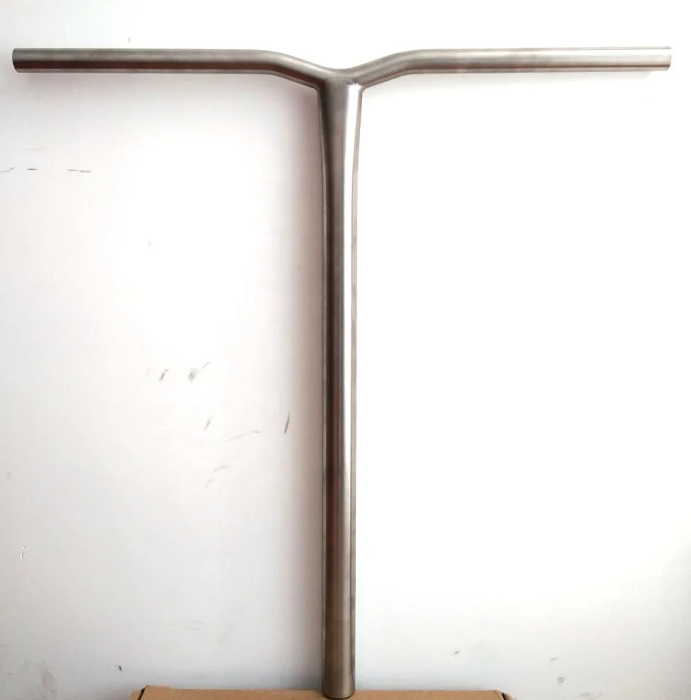 Ultra-Lightweight Stunt Scooter Bar Titanium Scooter Y Bar Fits Most Scooters