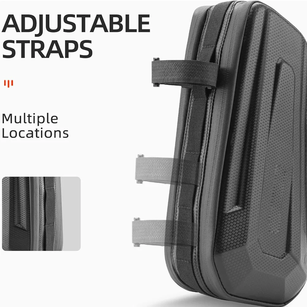 Pack vélo VTT sac tube supérieur design maille superposée texture