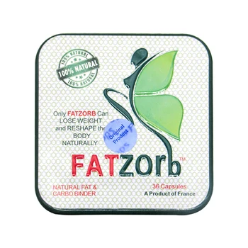 Hot sales wholesale Fatzorb OEM/ODM Suppress Appetite best original Slimming Natural loose weight hard Capsule with Iron box